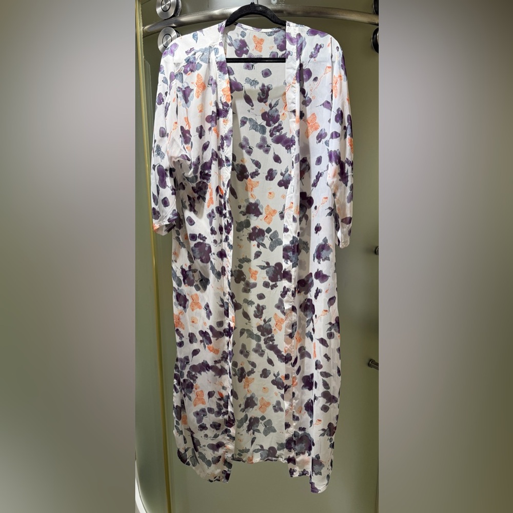 Floral Kimono Coverup